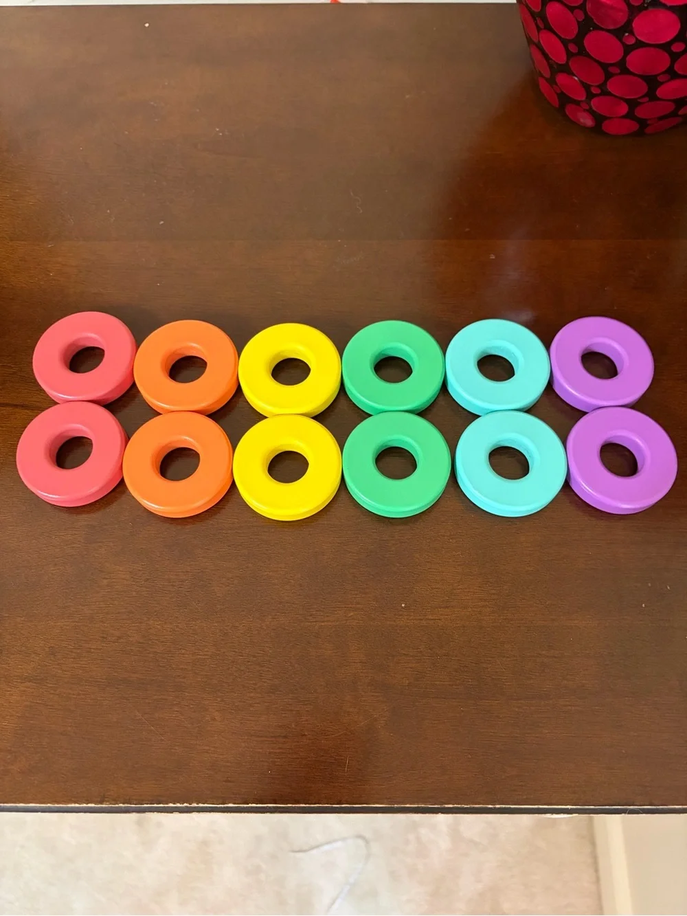 Lovevery Wooden Montessori Stacking Sorting Toy from the Babbler Play Kit